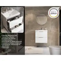 Netto Marken-Discount Waschtisch inkl. Becken 9086 Weiß Angebot