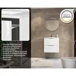 Netto Marken-Discount Waschtisch inkl. Becken 9084 Weiß Angebot