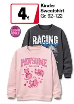 Woolworth Kinder Sweatshirt Angebot