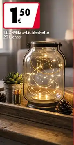 Woolworth LED-Mikro-Lichterkette Angebot