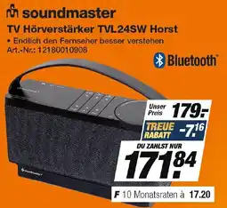 Expert Technomarkt soundmaster TV Hörverstärker TVL24SW Horst Angebot