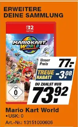 Expert Technomarkt Mario Kart World Angebot