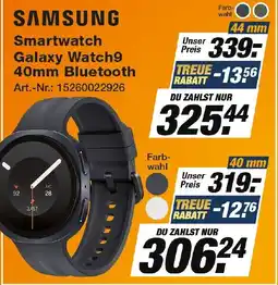 Expert Technomarkt SAMSUNG Smartwatch Galaxy Watch9 40mm Bluetooth Angebot