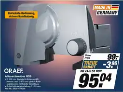 Expert Technomarkt GRAEF Allesschneider G59 Angebot