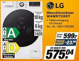 Expert Technomarkt LG Waschtrockner W4WR70X6Y Angebot