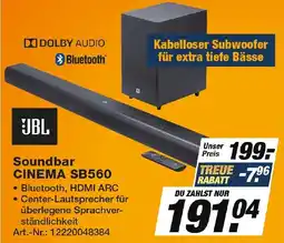 Expert Technomarkt JBL Soundbar CINEMA SB560 Angebot