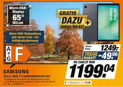 Expert Technomarkt Samsung Micro RGB TV GMR65R85HAUXZG Angebot