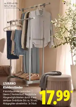 Lidl LIVARNO Kleiderständer Angebot