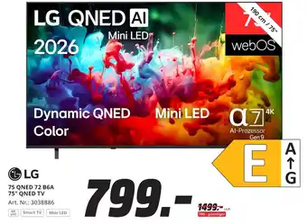 LG QNED AI 75" QNED TV