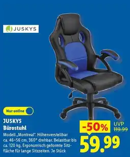 Lidl JUSKYS Bürostuhl Angebot