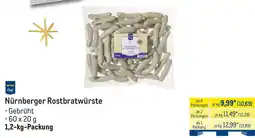 METRO Nürnberger Rostbratwürste Angebot