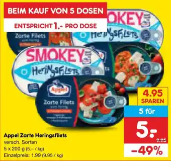 Appel Zarte Heringsfilets