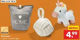Netto Marken-Discount DEKOR Türstopper Angebot