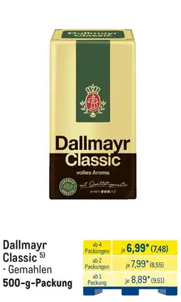 METRO Dallmayr Classic Angebot