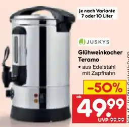 Netto Marken-Discount JUSKYS Glühweinkocher Teramo Angebot