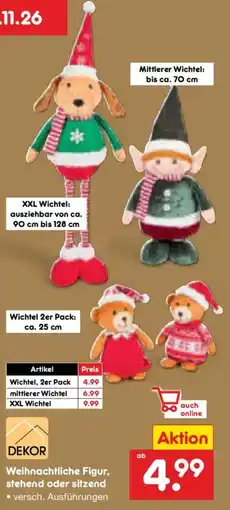 Netto Marken-Discount DEKOR Weihnachtliche Figur Angebot