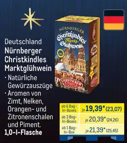 METRO Nürnberger Christkindles Marktglühwein Angebot