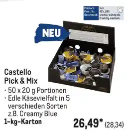 METRO Castello Pick & Mix Angebot