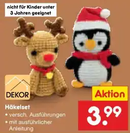 Netto Marken-Discount DEKOR Häkelset Angebot