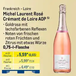 METRO Michel Laurent Rosé Crémant de Loire AOP Angebot