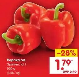Netto Marken-Discount Paprika rot Angebot