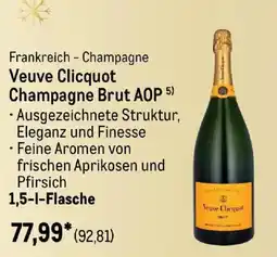 METRO Veuve Clicquot Champagne Brut AOP Angebot