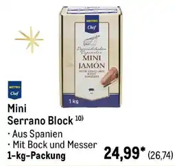 METRO Mini Serrano Block Angebot