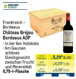 METRO Château Bréjou Bordeaux AOP Angebot