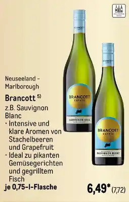 METRO Brancott Sauvignon Blanc Angebot