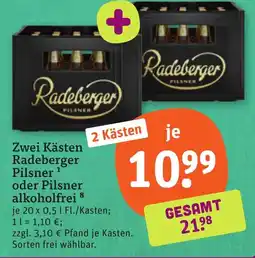 tegut Radeberger Pilsner Angebot
