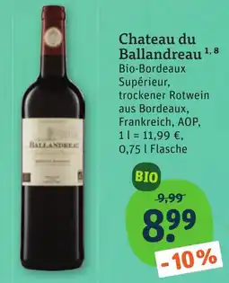 tegut Chateau du Ballandrea Angebot