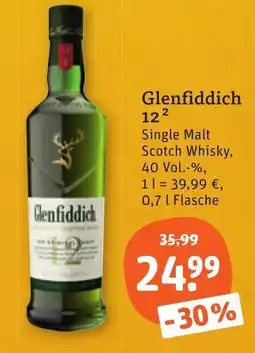 tegut Glenfiddich 12 Single Malt Scotch Whisky Angebot