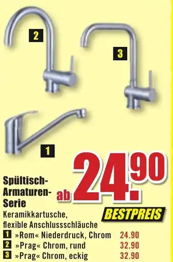 B1 Discount Baumarkt Spültisch Armaturen Serie Angebot