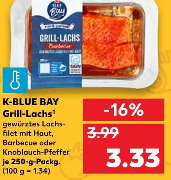 Kaufland K-Blue Bay Grill Lachs 250g Angebot