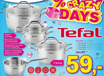 KODi Tefal Topfset Intuiton Angebot