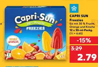 Kaufland Capri Sun Freezies 12x35ml Angebot