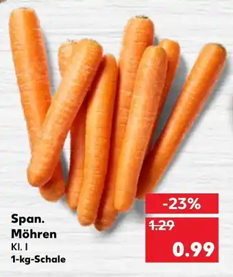 Kaufland Span. Möhren 1kg Angebot