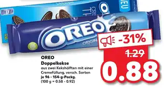 Kaufland Oreo Doppelkekse 96-154g Angebot