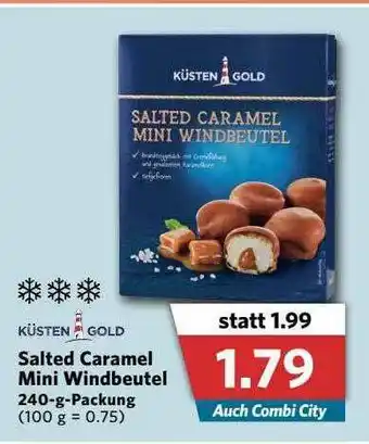 Combi Küsten Gold Salted Caramel Mini Windbeutel Angebot