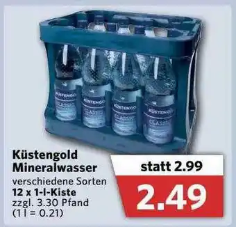 Combi Küstengold Mineralwasser Angebot