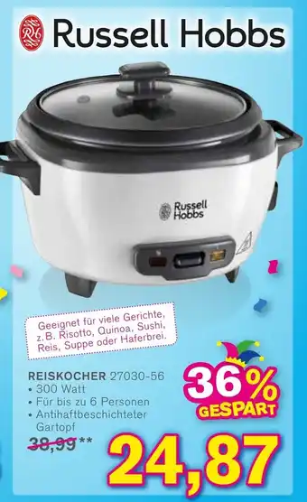 KODi Russel Hobbs Reiskocher | 27030-56 Angebot