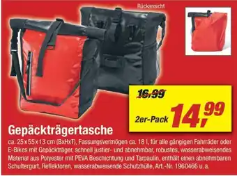 toom Baumarkt Gepäckträgertasche Angebot