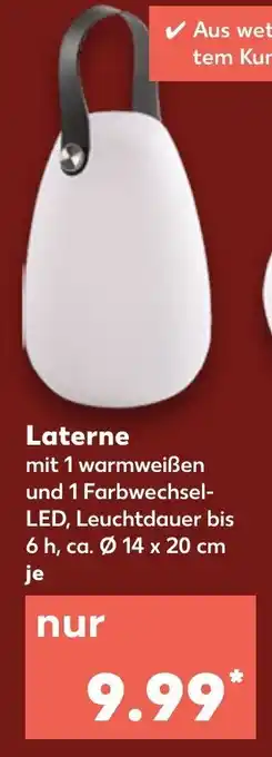 Kaufland Laterne Angebot