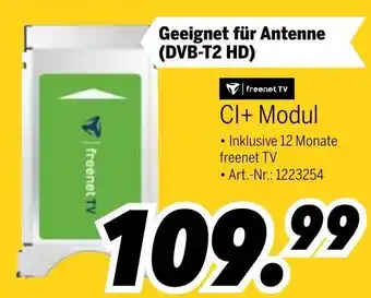 MEDIMAX Freenet TV CI+Modul Angebot