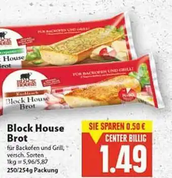 E Reichelt Block House Brot 250/254g Angebot