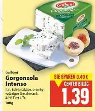 E Reichelt Galbani Gorgonzola Intenso 100g Angebot