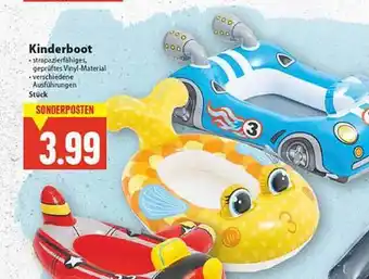 E Reichelt Kinderboot Angebot