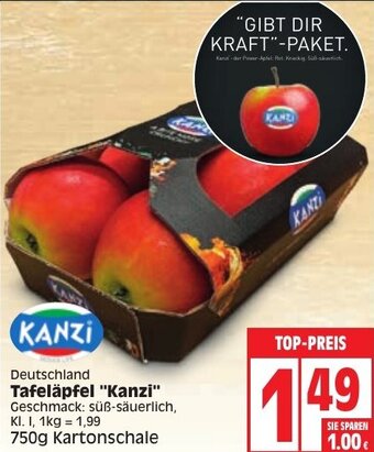 Edeka Kanzi Tafeläpfel Angebot