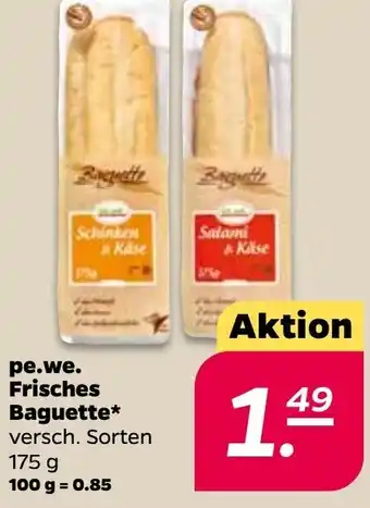 NETTO pe.we Frisches Baguette 175g Angebot