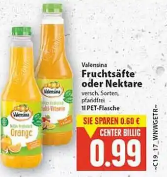 E Reichelt Valensina Fruchtsäfte Oder Nektare 1L Angebot